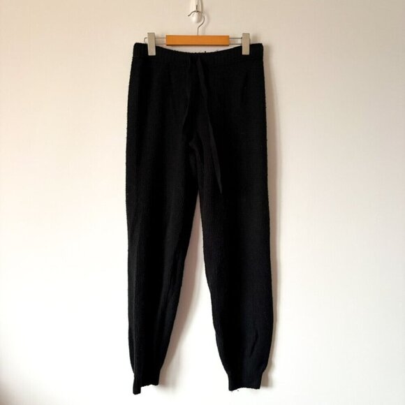 Aerie Cozy Up Waffle SET Black Size Small - Picture 8 of 12